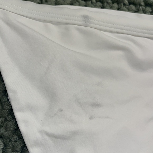 White bathing suit bottom. - Picture 3 of 3